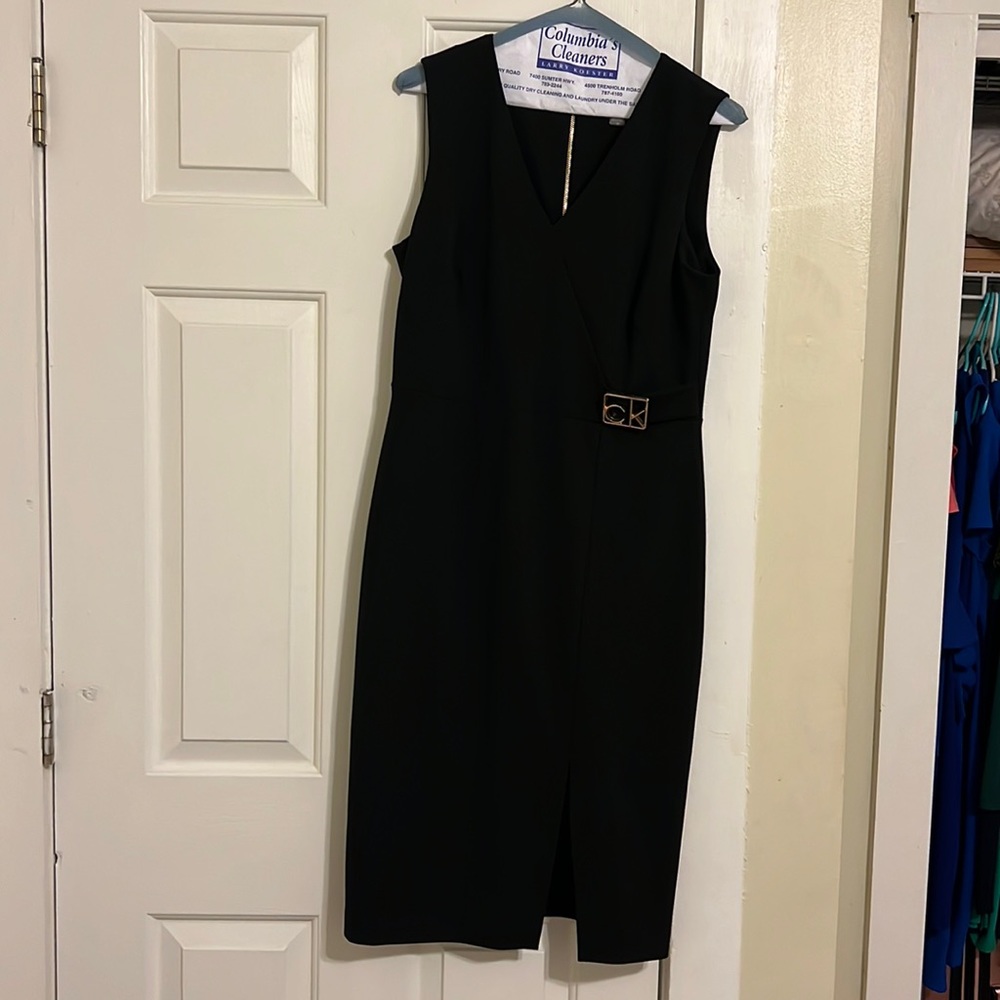 Calvin Klein black size 10 dress